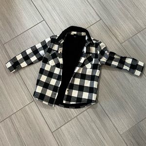 Art Class 3T Sherpa Lined Shacket